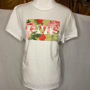 Levi's Women's Floral Banner T-shirt